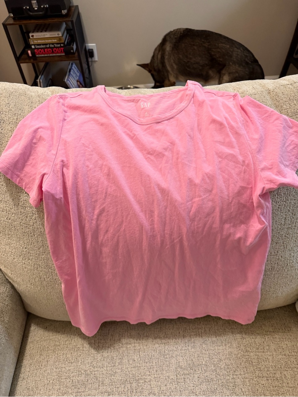 Pink Gap T shirt Size M